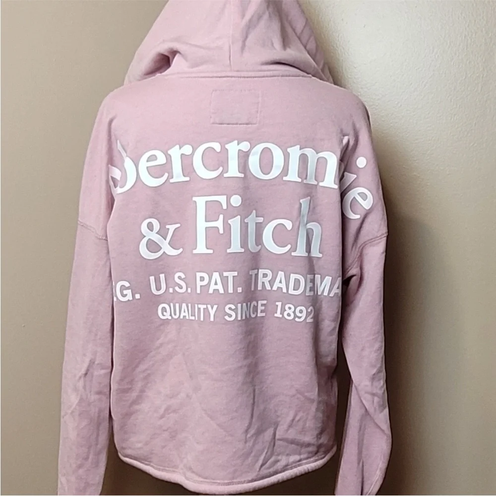 Abercrombie & Fitch Light Pink Hoodie - Picture 4 of 5